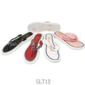 Wholesale Footwear Women's Flip Flop Glitter Design