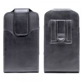 Vertical Armor Double Loop Belt Clip Pouch Large 21 In Black