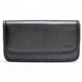 Extendable Horizontal Marble Belt Clip Pouch Large 23 In Black