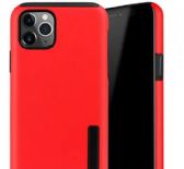 Ultra Matte Armor Hybrid Case For Samsung Galaxy A02s Red