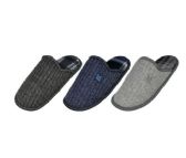 Wholesale Footwear Men's Cloth House Slipper