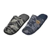 Wholesale Footwear Men's Camo House Slippers