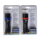 Polaroid Flashlight 1 Pack 3 Mode Led Zoom With 3aaa Batteries Assorted Color