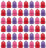 17 Inch Backpacks For Kids, 12 Assorted Colors For Girls, 48 Pack