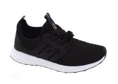 Wholesale Footwear Men's Air Cushion Sport Running Shoes Casual Athletic Tennis Sneakers In Black And White