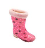 Wholesale Footwear Girls Waterproof Rain And Garden Boot With Comfort Insole