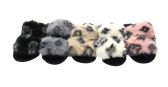 Wholesale Footwear Womens Cozy House Slippers For Women For Indoor And Outdoor Fuzzy Slippers With Double Band In Assorted Color