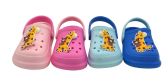 Wholesale Footwear Girls Garden Clogs Summer Cute Giraffe Sandals Slippers For Boys Girls Toddler Outdoor Indoor