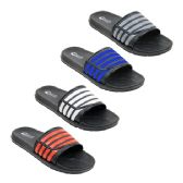 Wholesale Footwear Men's Stripe Slide