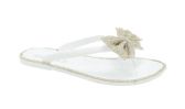 Wholesale Footwear Jelly Sandal For Women In White Size 6-10