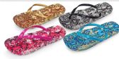 Wholesale Footwear Ladies Camo Jelly Flip Flop In Assorted Color And Size