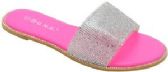 Wholesale Footwear Jelly Sandal For Women In Pink Size 5-10