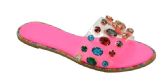 Wholesale Footwear Jelly Sandal For Women In Pink Size 6-10