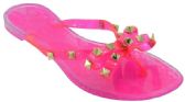Wholesale Footwear Sandals For Women In Fuchsia Size 5-10