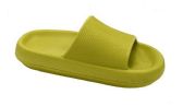 Wholesale Footwear Women Eva Slippers In Lime Size 6-10