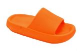 Wholesale Footwear Women Eva Slippers In Orange Size 6-10