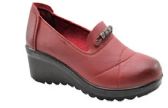 Wholesale Footwear Comfortable Womens Shoes Work, Walking Non - Slip Color Wine Size 7-11