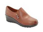 Wholesale Footwear Comfortable Women's Shoes, With Platform For Work, Walking Non - Slip Tan Color Size 5-10