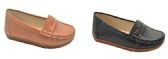 Wholesale Footwear Women Slip On Loafers Casual Flat Walking Shoes Colors Black And Tan Size Assorted