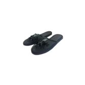 Wholesale Footwear Chinese Slipper Black Sizes 6-11