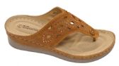 Wholesale Footwear Platform Sandals For Women Sole Open Toe In Tan Color Size 5-10