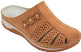 Wholesale Footwear Fashion Women Sandals Round Toe Thick Platform Heels Dress Sandals Tan Color Size 5-10