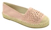 Women Closed Toe Slip On Casual Espadrilles Loafer Flat Comfort Shoes Color Pink Size 5-10