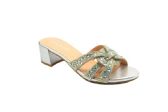 Wholesale Footwear Platform Sandals For Women Open Toe Sole In Color Silver Size 5-10