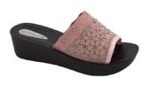 Wholesale Footwear Platform Sandals For Women Sole Open Toe In Color Pink Size 7-11
