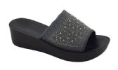 Wholesale Footwear Platform Sandals For Women Sole Open Toe In Color Gray Size 7-11
