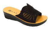 Wholesale Footwear Fashion Platform Rhinestone Sandals For Women Sole Open Toe In Color Black Size 5-10