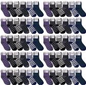 Wholesale Footwear Men's Fuzzy Socks Striped Super Soft Warm
