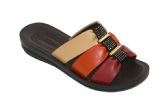 Wholesale Footwear Women Slides Sandals Soft Pu Platform Wedges Sandals Shoes Woman Indoor Outdoor Color Beige Size 6-11