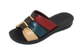 Wholesale Footwear Women Slides Sandals Soft Pu Platform Wedges Sandals Shoes Woman Indoor Outdoor Color Wine Size 7-11
