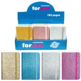 Note Book Glitter Assorted Colors 160 Page