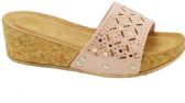 Wholesale Footwear Fashion Platform Sandals For Women Sole Open Toe In Color Pink Size 5-10