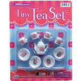 10pc Mini Porcelain Tea Set On Blister Card