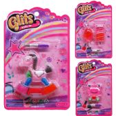 Lip Gloss Play Set On Blister Card 3 Assorted Styles