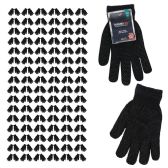 Unisex Wholesale Magic Gloves In Black