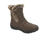 Wholesale Footwear Women Comfortable Winter Boots With Fur Lining Color Brown Size 5-10