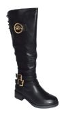 Wholesale Footwear Women's Comfortable Zipper High Boots Lightweight Color Black Size 6-11