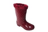 Wholesale Footwear Womens Rain Boots Lightweight Color Red Size 5-10