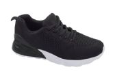 Wholesale Footwear Womens Sport Running Shoes Casual Athletic Tennis Sneakers In Black Size Assorted