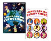 Girls Can Do Everything Coloring & Activity Book