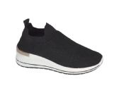 Wholesale Footwear Women's Sneakers, Breathable Shoes, Running Shoes, Light And Comfortable Color Black Size Assorted