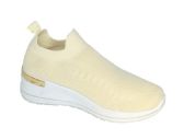 Wholesale Footwear Women's Sneakers, Breathable Shoes, Running Shoes, Light And Comfortable Color Beige Size Assorted