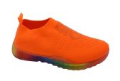 Wholesale Footwear Women's Sneakers, Breathable, Running Shoes, Comfortable Shoes In Orange Assorted Size