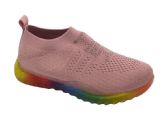 Wholesale Footwear Women's Sneakers, Breathable, Running Shoes, Comfortable Shoes In Pink Assorted Size