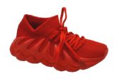Wholesale Footwear Women's Sneakers Fashion Lightweight Running Shoes Tennis Casual Shoes For Walking In Red