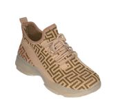 Wholesale Footwear Women's Sneakers Fashion Lightweight Running Shoes Tennis Casual Shoes For Walking In Beige